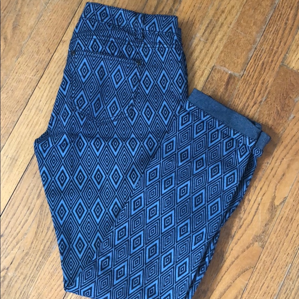 Cute patterned jeans